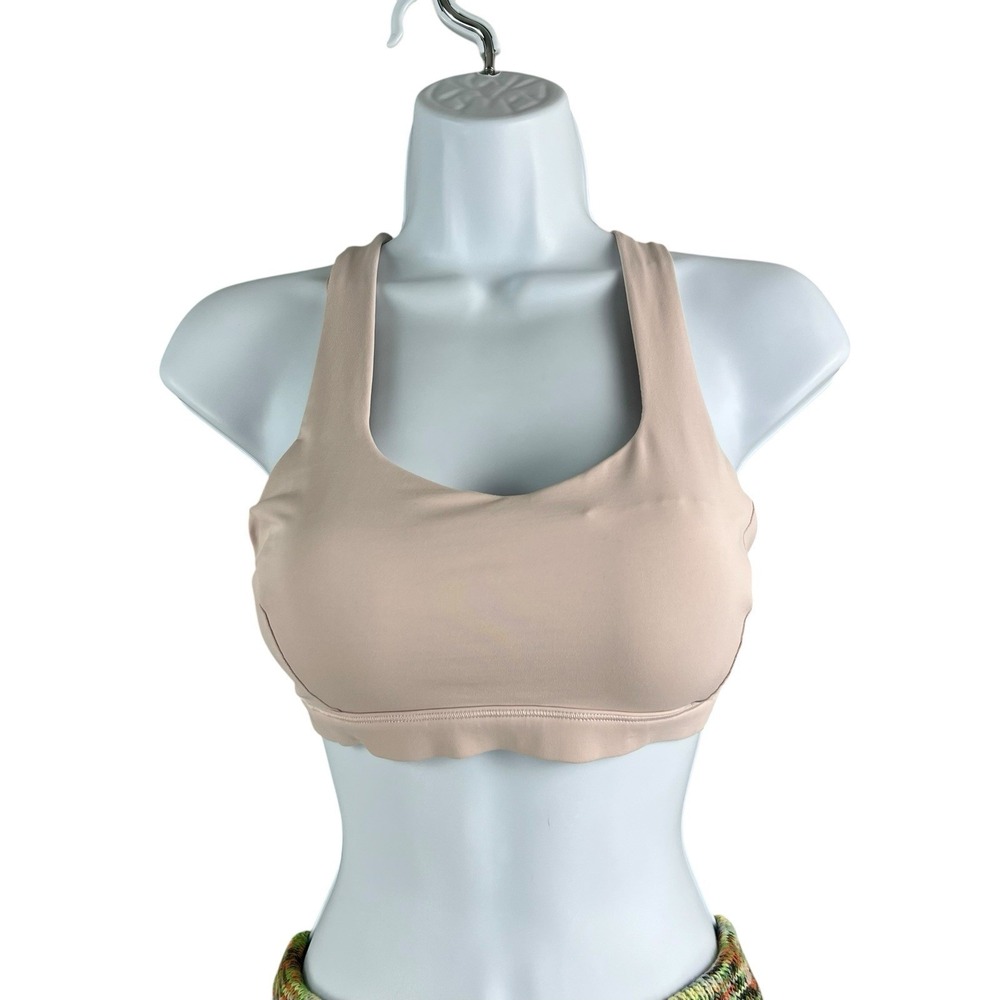 Lululemon Bra Womens Size 4 Pink Bliss Free To Be‎ Serene Activewear